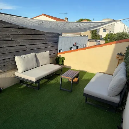 Διαμέρισμα Hortense, 2 Rooms, Wi-fi, Bright Terrace